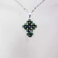 Pendant 40cm - Rusalka-Silver Chain - Pendant 40cm - Laiton argenté